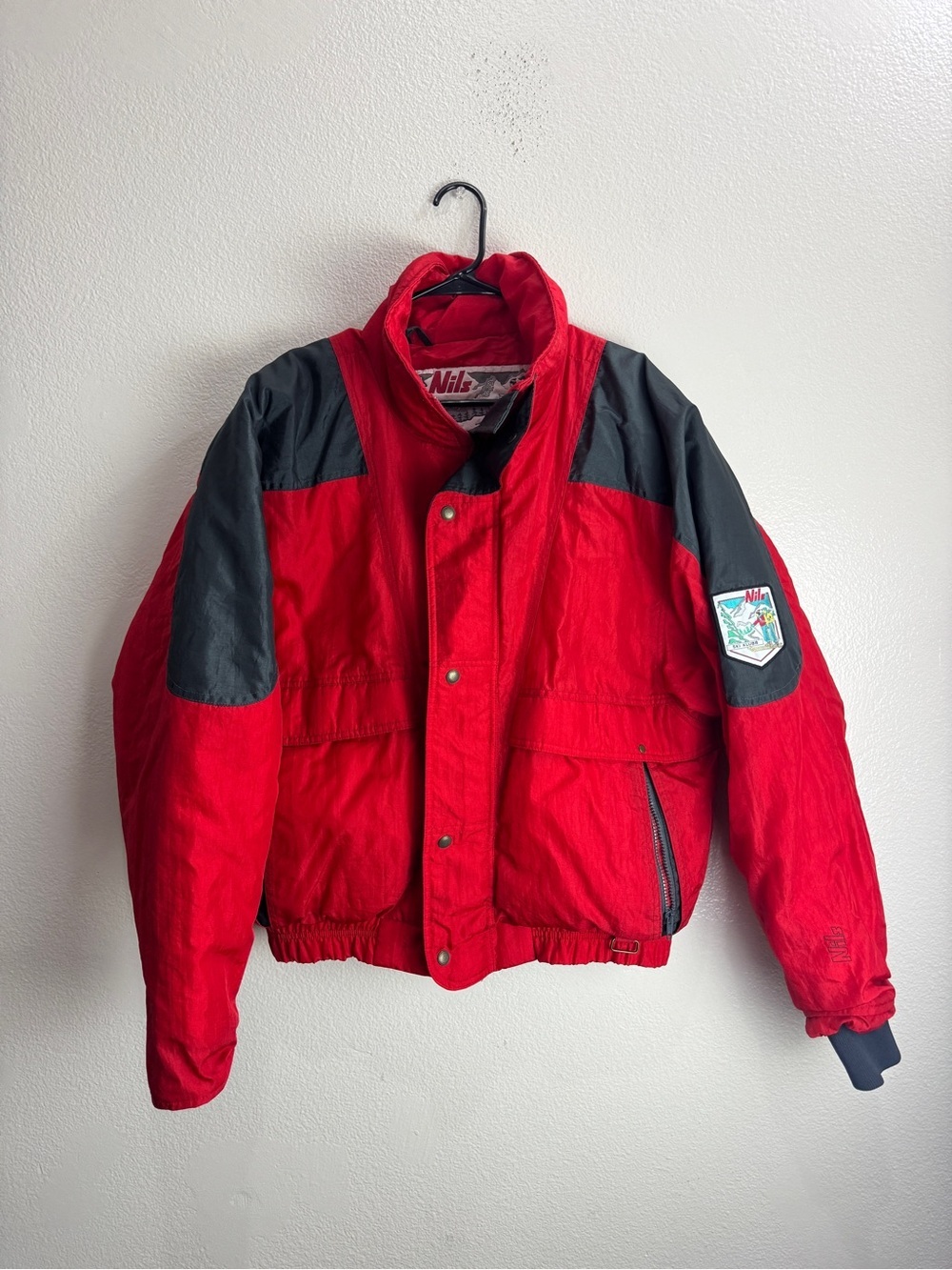 Nils Vintage Ski Jacket Goose Down Size Large - Picture 1 of 10